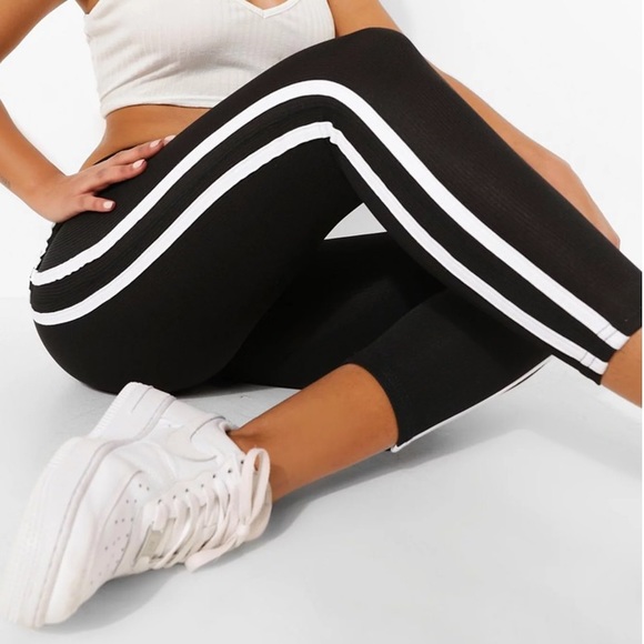 Pants - Side stripe leggings